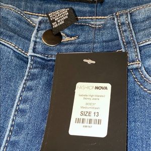 Isabella High Waisted Skinny Jean